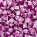 Cebolla Morada Cubeteado · IQF — Cubeteado